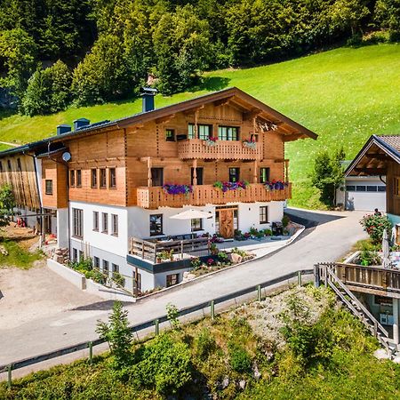 Biobauernhof Schneiderbauer Apartment Unken Exterior foto
